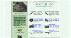Desktop Screenshot of crocodilian.com
